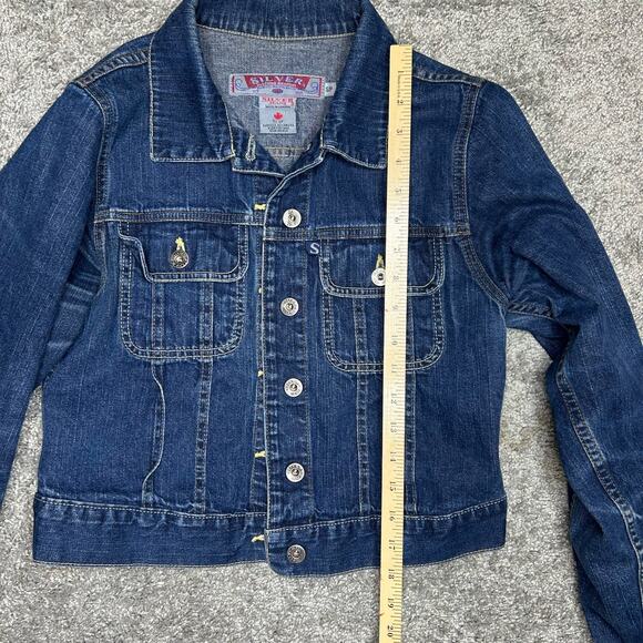 Silver Clothing Company Jean Jacket Size Small Petite Made in Canada - Picture 10 of 12
